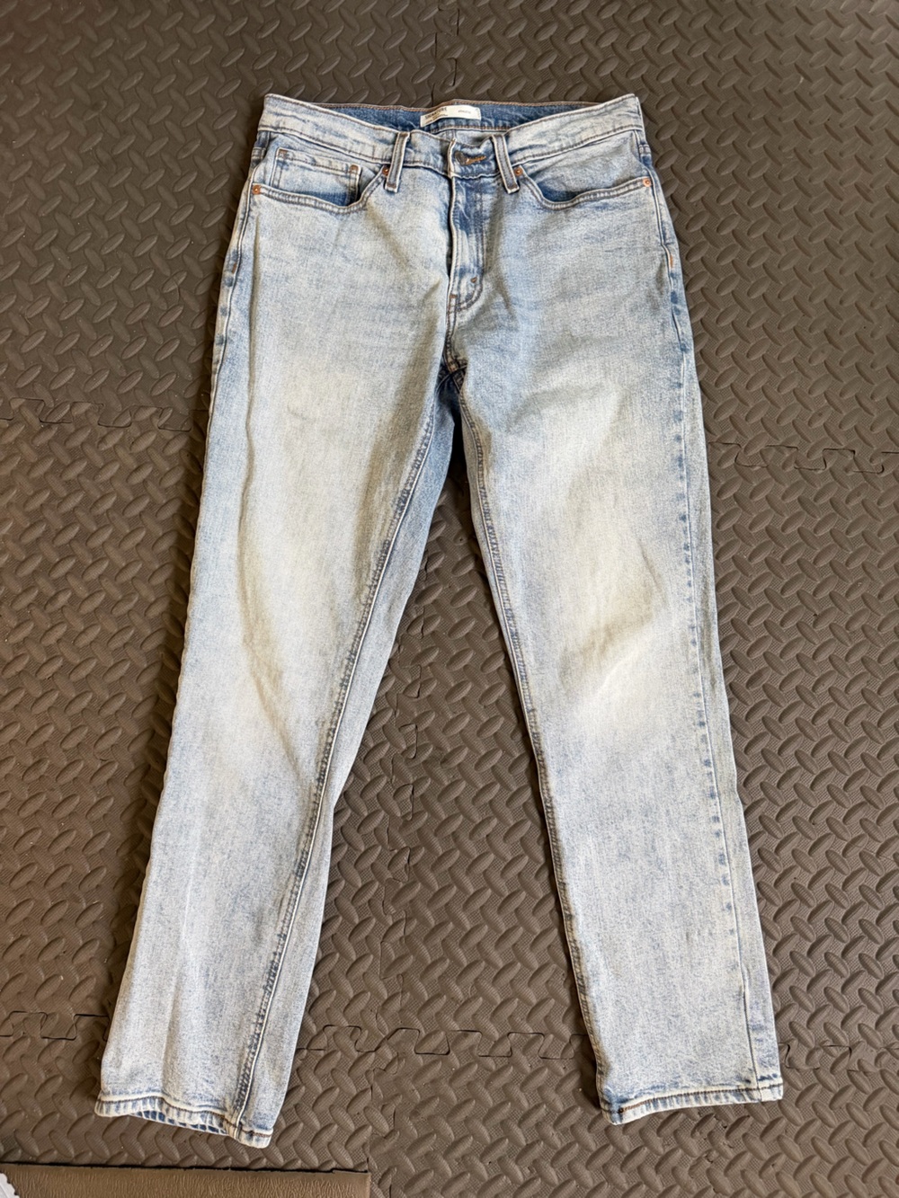 Signature by Levi Strauss Faded Blue Denim Jeans